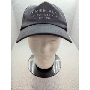 Free Fly Adventure Out Hat Blue Cotton Adjustable Baseball Cap Outdoor Fishing